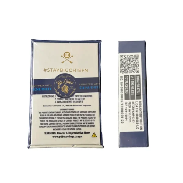 Big Chief 1G | Cartucho de Wax