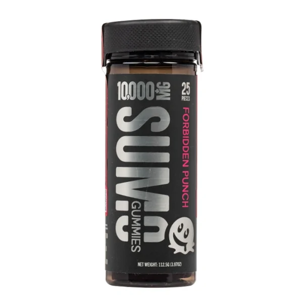 Forbidden-Punch-Gomitas-Sumo Gomitas SUMO Half Bak’d +10,000mg THC