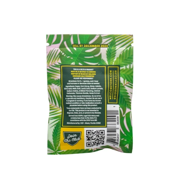 Gomitas Hidden Hills 500mg