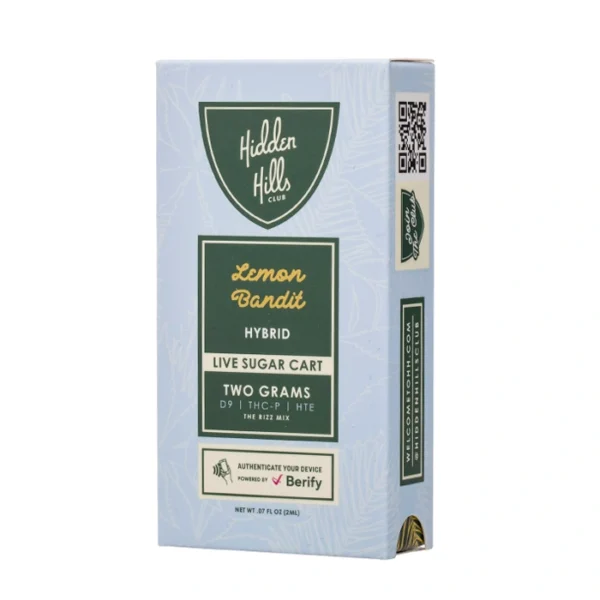 Hidden Hills Live Sugar 2G | Cartucho de Wax