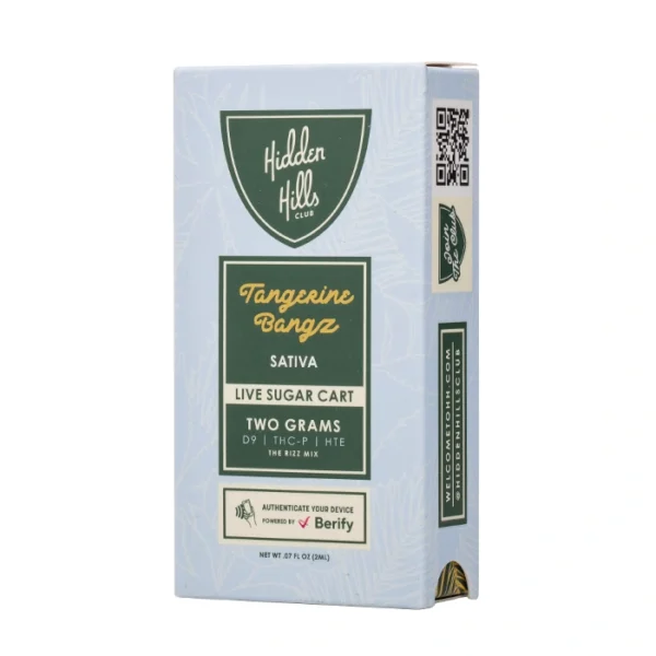 Hidden Hills Live Sugar 2G | Cartucho de Wax