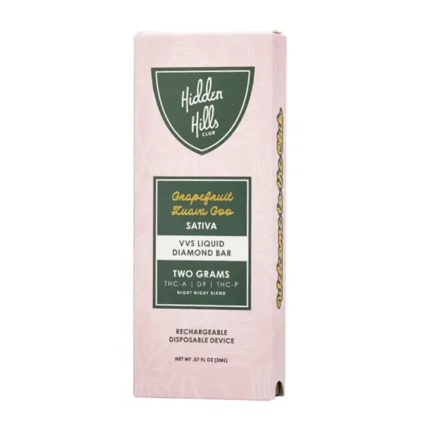 Hidden-Hills-VVS-Liquid-Diamonds-Bar-2G-grapefruit_zuava_goo Hidden Hills Liquid Diamonds 2G