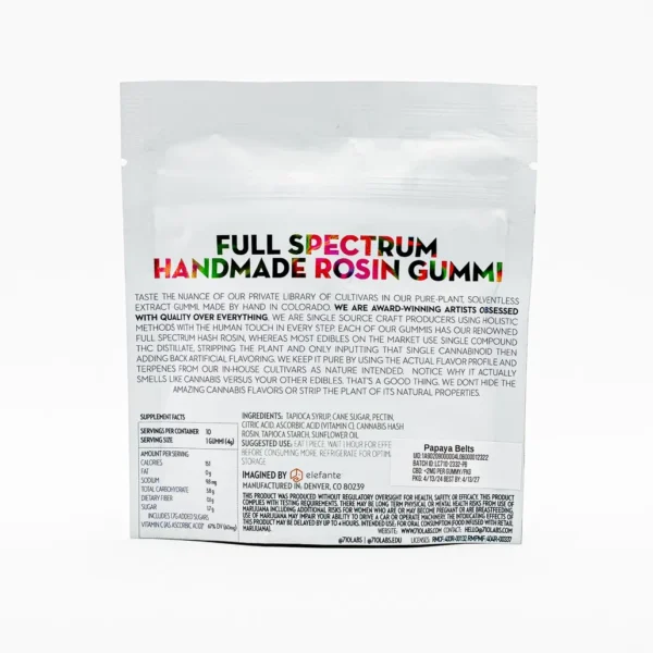 Gomitas 710 Labs (Hash Rosin) 100mg THC