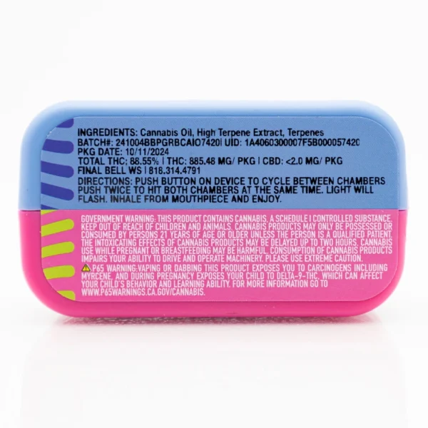 Pink-Guava-Runtz-Indica-Blueberry-Certz-Indica-Bodega-Boyz-1 Bodega Boyz 2G | Pluma de Wax