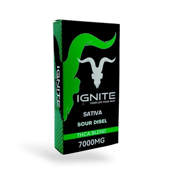 Sour-Disel-Sativa-Ignite-7G Ignite 7G THCA Blend | Pluma de Wax