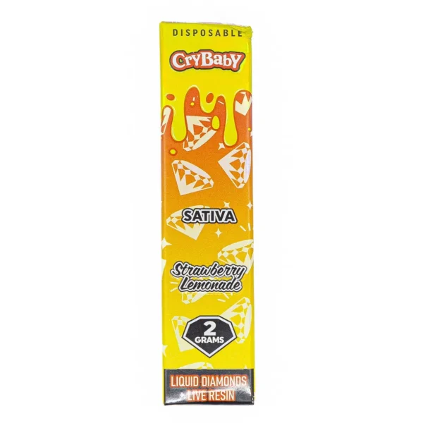 CryBaby 2G Live Resin Liquid Diamonds | Pluma de Wax