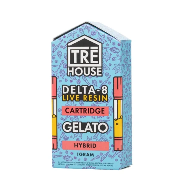 TRE House Live Resin Delta 8 THC 1G | Cartucho de Wax