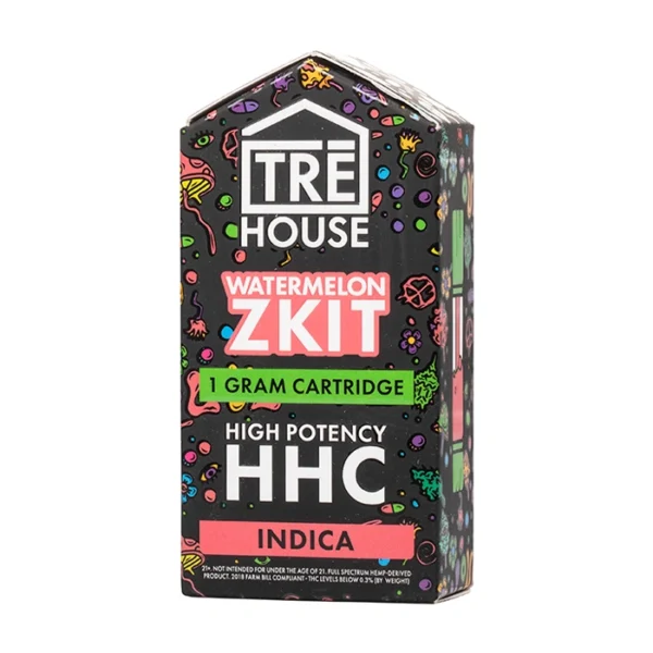 Tre-House-1G-Live-Resin-HHC-Watermelon-Zkit-Indica TRE House 1G Live Resin HHC | Cartucho de Wax