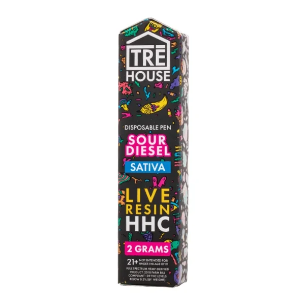 Tre-House-2G-HHC-Sour-Diesel Tre House 2G Live Resin HHC