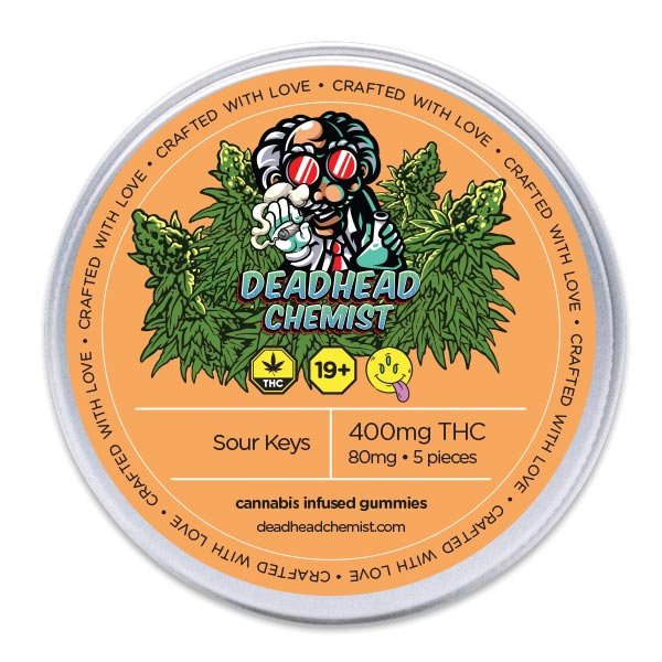 400MG THC Sour Keys
