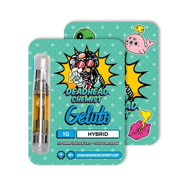 Deadhead-Chemist-THC-Vape-Cartridge-1G-Gelato-Hybrid.jpg Deadhead Chemist THC Vape Cartridge 1G | Gelato Hybrid