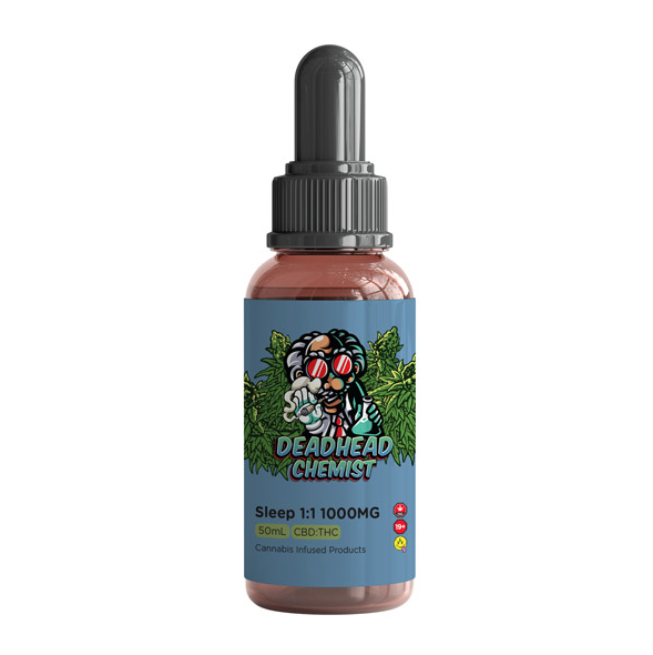 Sleep-Tincture.png Sleep 1:1 Tincture 1000mg CBD/THC