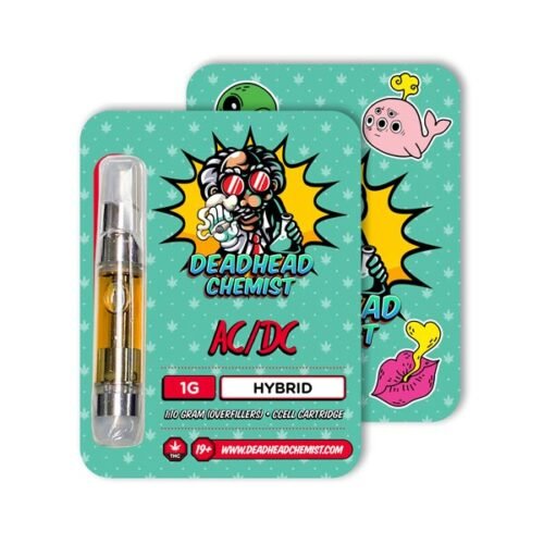 Deadhead Chemist THC Vape Cartridge 1G | AC/DC Hybrid